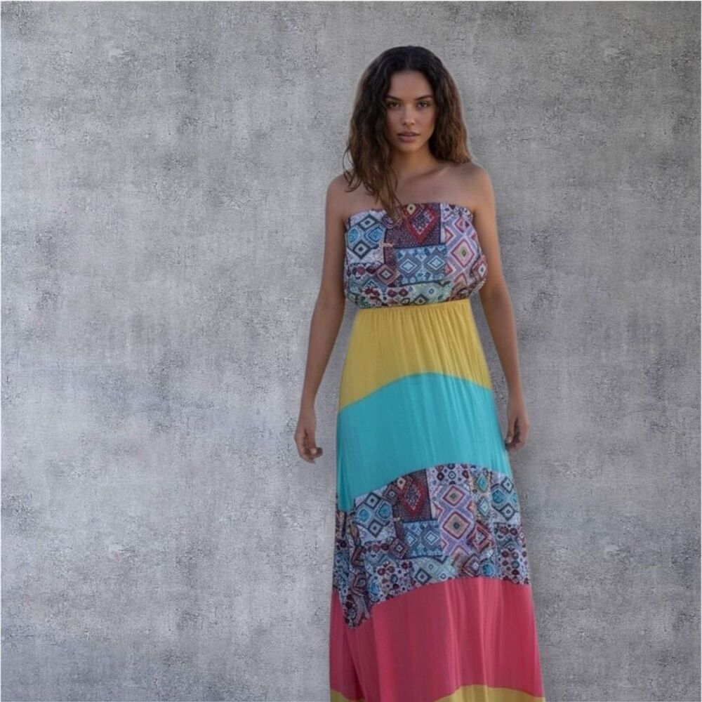 Xtaren BOHO Maxi Dress M